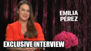 Karla Sofía Gascón on her groundbreaking role in Emilia Perez  Interview [upl. by Alexine]