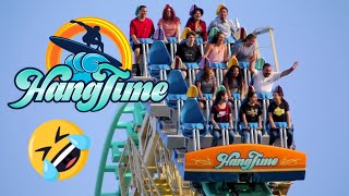 Knotts Berry Farm Hangtime 150 ft Drop Height Vlog [upl. by Enirod]