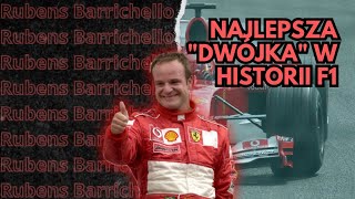 Rubens Barrichello Najlepsza quotdwójkaquot w historii F1 [upl. by Dnalyr]