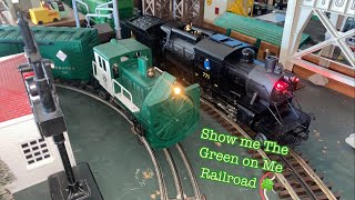 A Very Irishish StPatrick’s day Livestream🚂🍀 Lioneltrains Ogaugetrains classictoytrains [upl. by Irtak]