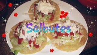 RECETA DE SALBUTES AL ESTILO TABASCO [upl. by Ungley]