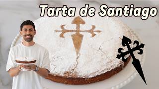 Tarta de Santiago  Spanish Almond Cake [upl. by Tillman]