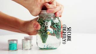 Simple DIY Snow Globes  Welcome to Nanas [upl. by Dillon]