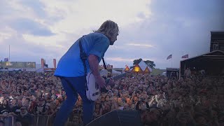 Status Quo  Caroline Download Festival  14th June 2014 AI Enhanced [upl. by Riay]