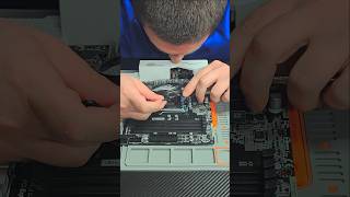 Bending Motherboard pins back in place [upl. by Ruth]