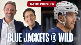 BLUE JACKETS vs WILD 😤 Jody Shelley and Steve Mears Preview the Season Opener 💥 [upl. by Thompson]