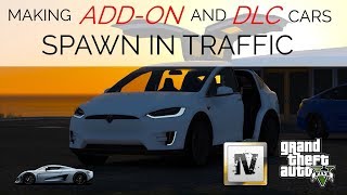 GTA V Tutorial  Make Addon and DLC cars spawn in traffic DETAILED VOICED EASY [upl. by Manda]