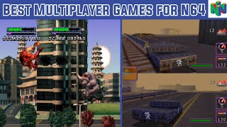 Top 7 Best Multiplayer Coop Games for N64 [upl. by Arney]