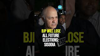 BJP Will Lose All Future Elections Manish Sisodias Prediction  AAP  Delhi  Kejriwal [upl. by Otrevlig]