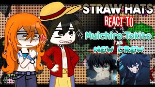 •Straw hats react to Muichiro Tokito as New Crew•🌪️ EspañolEnglish [upl. by Stephania]