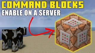 How To Enable Command Blocks on a Minecraft Server [upl. by Astrea]