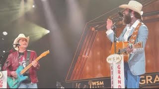 Post Malone ft Brad Paisley  Goes Without Saying Grand Ole Opry [upl. by Yellah306]