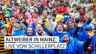 Weiberfastnacht in Mainz Wir sind live dabei [upl. by Mirielle208]