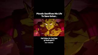 Piccolo Sacrifices His Life To Save Gohan  Freaks  Surf Curse dragonball dbz dragonballz anime [upl. by Pittel]