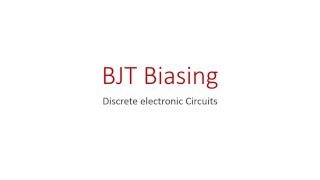 BJT Biasing  Potential Divider Bias  ORCAD Simulation [upl. by Netsriik]