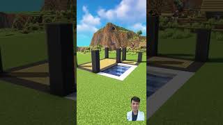 Minecraft Easy Modern House🏠 shorts [upl. by Aslehc]