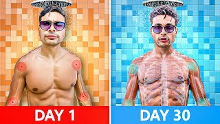 Transformation Challenge 30Day of Dr Andrew Hubermans Contrast Therapy Experience [upl. by Yerffoeg516]