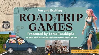 2024 Edition 5 FUN Road Trip Games to Play in the Car  Car Ride Games for Kids  Family Road Trip [upl. by Riehl]