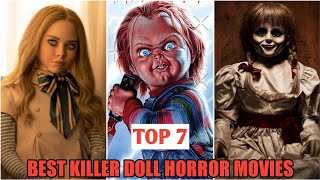 Top 7 Best Killer Doll Horror Movies [upl. by Sayce871]