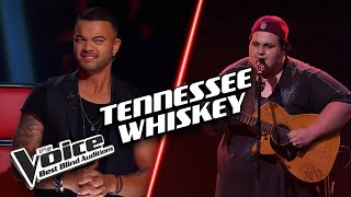 TENNESSEE WHISKEY song covers  The Voice Best Blind Auditions [upl. by Ecnerual]