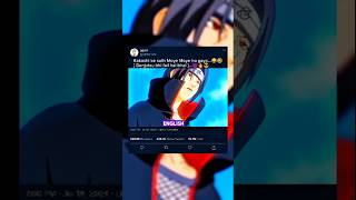 English or Spanish meme 😂🤣 itachi kakashi narutoshippuden anime shorts recap trending amv [upl. by Toback190]