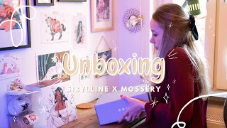 Unboxing ★ Sibylline x Mossery Art Kit  Painting demo ASMR [upl. by Yaeger48]