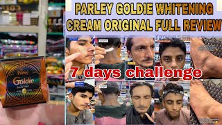 Parley Goldie Beauty cream Original full review 7 days challenge whitening in india 🇮🇳😀 [upl. by Liesa]