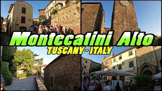 MONTECATINI ALTO walking tour  Tuscany Italy 4k [upl. by Sherard]