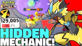 Pokémon Unite Zeraora HIDDEN MECHANIC BUILD is INSANE🤯 Master Zeraora Best Build Guide amp Held Items [upl. by Tirrej]