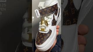 Louis Vuitton Custom Air Force Ones [upl. by Elirpa]