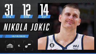 Nikola Jokic notches 80th career tripledouble 🔥🃏 [upl. by Otrebron974]