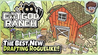 BEST New Drafting Roguelike  Cat God Ranch [upl. by Tiffie]