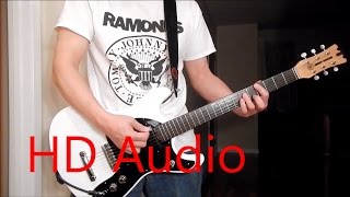 Ramones – Rockaway Beach Guitar Cover Barre Chords Downstroking Johnny Ramone [upl. by Pellegrini]