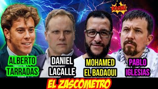 ZASCAS de ALBERTO TARRADAS VOX y LACALLE RIDÍCULO de PABLO IGLESIAS Y MOHAMED  EL ZASCOMETRO [upl. by Hedley449]