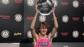 Josh Methner Dominates Foot Locker Nationals [upl. by Severn714]