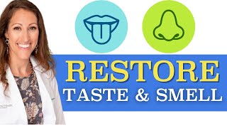 FAST Loss of Taste amp Smell Remedy  5 Ways to Regain Your Sense of Smell amp Taste [upl. by Ot]