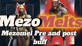 THE BIG BAD WOLF  Mezomel Pre and Post Buff Comparison  Raid Shadow legends [upl. by Andrey]