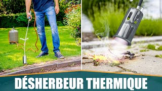 LE MEILLEUR DÉSHERBEUR THERMIQUE À GAZ  Gloria Thermoflamm Bio Professional Plus [upl. by Atteras790]