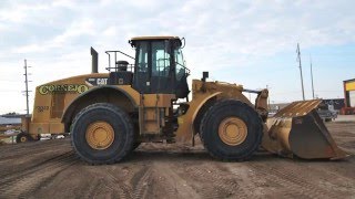 Cat Certified 980H Wheel Loader Powertrain Rebuild TimeLapse [upl. by Narad]