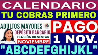 📅 CALENDARIO OFICIAL📆PAGOS ADELANTADOS☝️6000 ADULTOS MAYORES 65 🎉 PENSIÓN BIENESTAR 🎁 [upl. by Sholeen116]