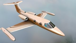 LHC Learjet 24B Cold Startup [upl. by Clotilda]