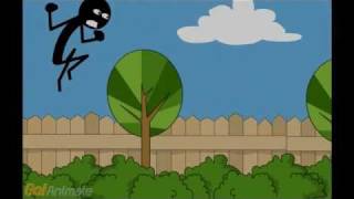 Sticks and Stones 1 Funny stick figure animation [upl. by Amis]