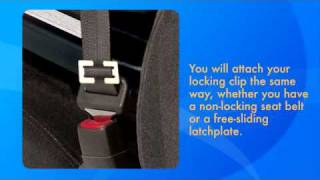 Car Seat Installation Using the Locking Clip [upl. by Imelda]