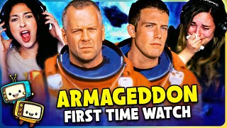 ARMAGEDDON Movie Reaction  First Time Watch  Bruce Willis  Billy Bob Thornton  Ben Affleck [upl. by Dustie]