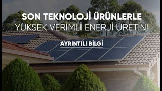 Güneş Enerji Nedir Güneş Enerji Sistemleri  Etfa Enerji [upl. by Acireh]