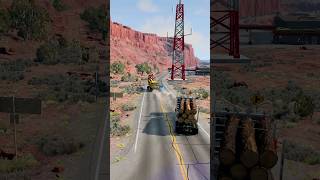 Realistic Highway Car Crashes 3  BeamNGdrive [upl. by Bigelow491]