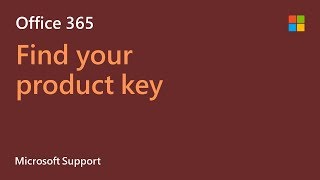 How to find your Office product key  Microsoft [upl. by Inger]