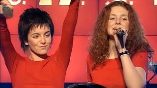 tATu  Not Gonna Get Us Live Top Of The Pops 2002 [upl. by Aerdnas]