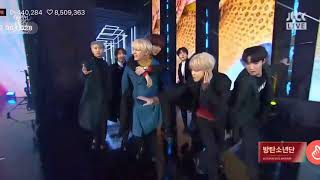 BTS entrance  33rd GOLDEN DISC AWARDS 2019  Day 2 [upl. by Fedora]