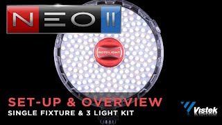 Rotolight NEO II  Initial SetUp amp Overview of Features [upl. by Vidovik]